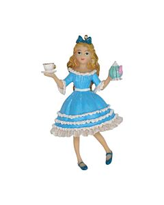 Gisela Graham Resin Alice in Wonderland Decoration